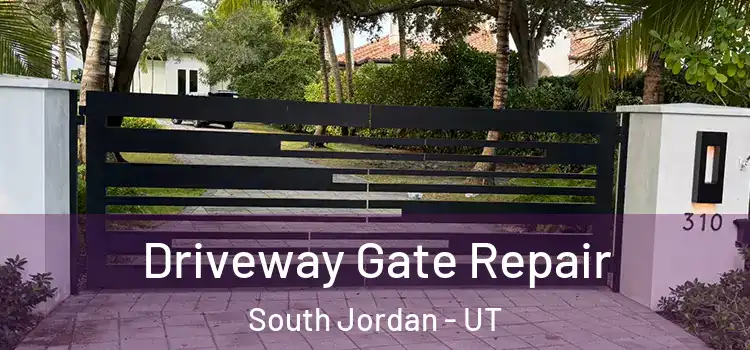 Driveway Gate Repair South Jordan - UT