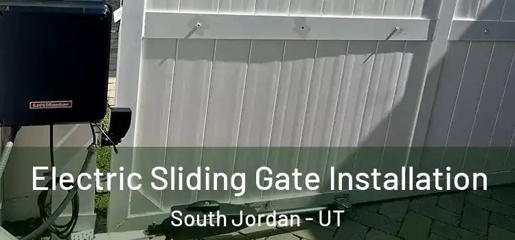 Electric Sliding Gate Installation South Jordan - UT